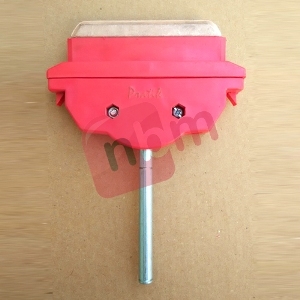 Red Copper Shoe With Holder And Pin : 125Amp
