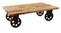 Industrial Cart Table Four Wheels