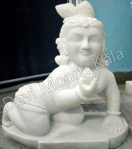 Bal Gopal Marble Statue