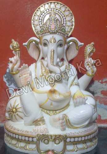 Ganesh Marble Moorti