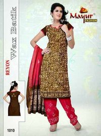 Fancy Reyon Wax Batik Dress