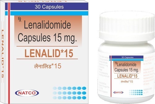 Lenalid 15mg Tablet - Lenalidomide, 30 Tablets, Anti-Cancer, Multiple Myeloma and MDS Treatment