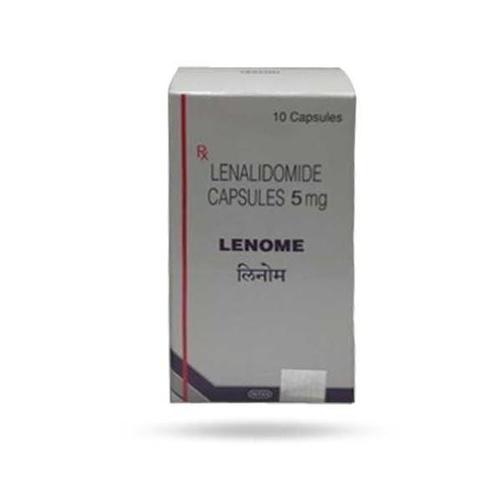Lenome 5mg Capsule - Lenalidomide Tablets 30 Pieces, Anti-Cancer Treatment for Multiple Myeloma and MDS