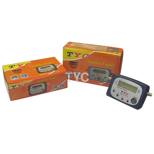 Satellite Finder - Plastic, 100mm x 60mm x 25mm | Lightweight 100g, DC 5V Power Supply, LCD Display