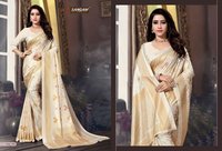 White Silk Sarees