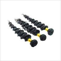 Weaving Deep Wave Indian Virgin Remy Weft Hair Bundle