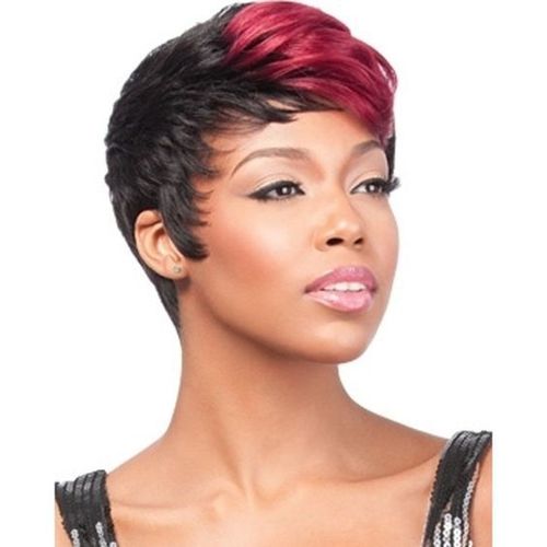 Ombre Feathered Human Hair Wigs