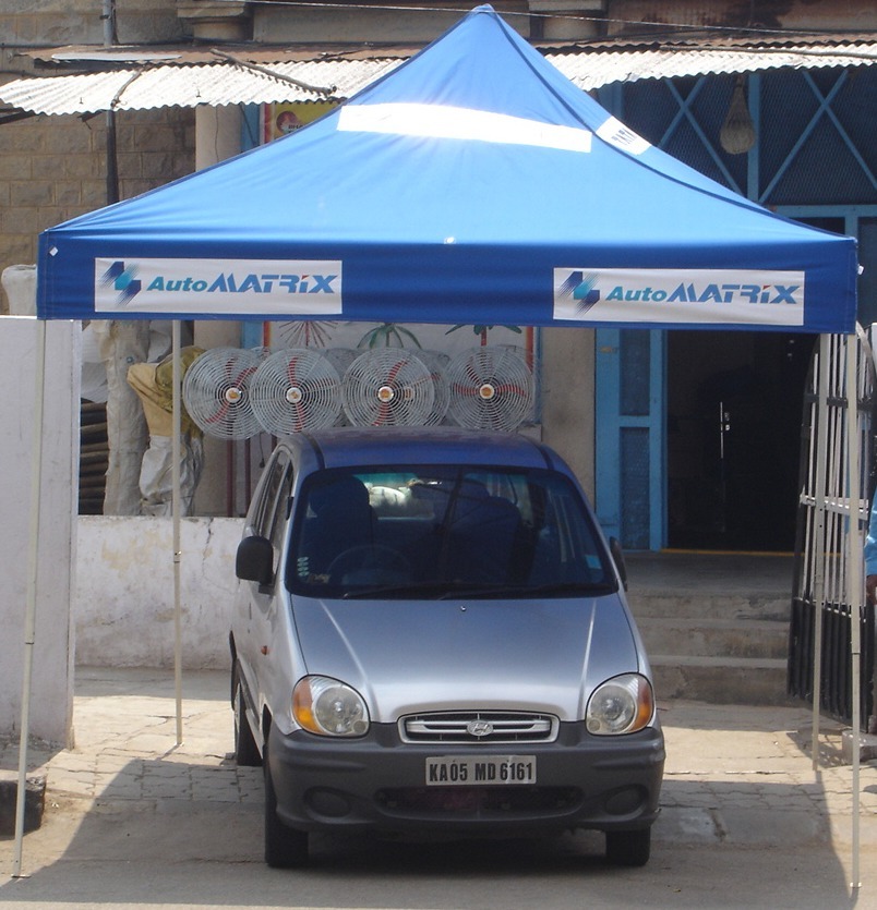 Blue Gazebo Tent