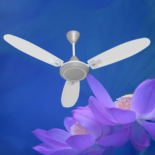 Metal White Concord Gray Ceiling Fan