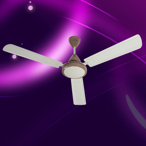 Metal Sandy White Ceiling Fan