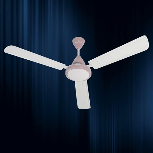 White Swanky Pink Ceiling Fan