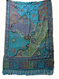Light Weight Viscose Jamawar Shawls