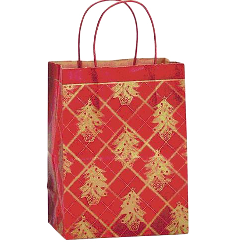 Gift Paper Bag - Durable Kraft Material, Custom Sizes Available, Elegant Designs in Multiple Colors , Flexiloop & Hand Length Handles, Embossed Finish