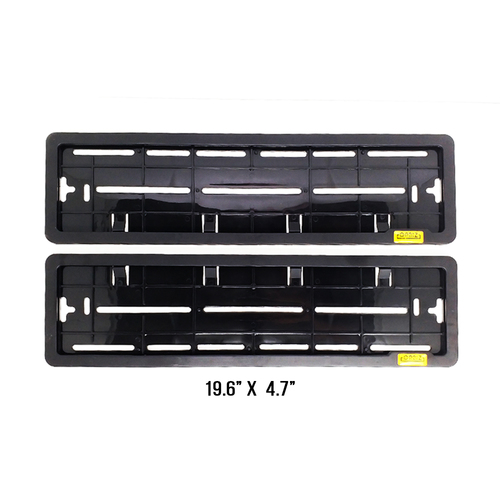 Number Plate Frame