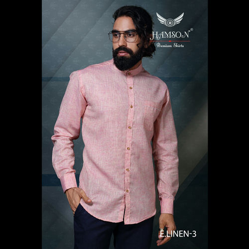 Cotton Pink Casual Shirt