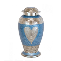 Cashmere Blue Angel Wings Urn