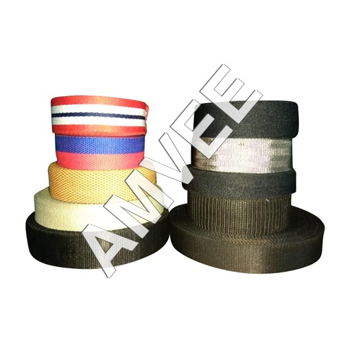 Polyester Woven Belts - Width 10-100mm, Multicolor Fabric | Easy to Place, Washable, Tear-Free, Innovative Design, Unique Patterns