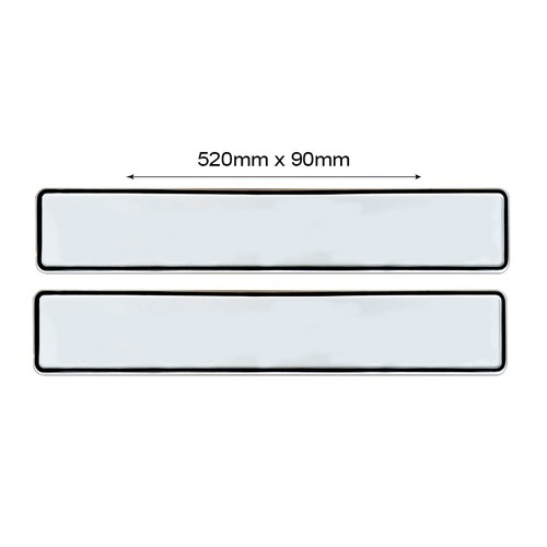 Number Plate (520X90mm)