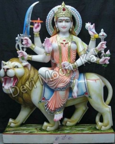 Durga Mata Marble Moorti