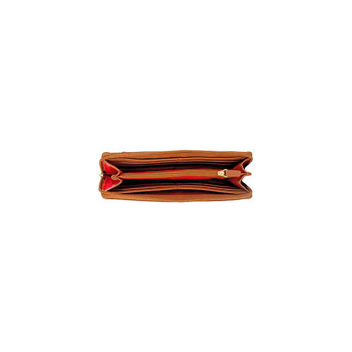 Ladies Designer Leather Wallet - Leather, Compact Size , Available in Various Colors and Designs, Lightweight and Durable with Soft Feel
