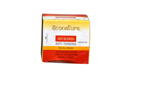 Anti Blemish Anti Tanning Cream Ingredients: Herbal Extracts