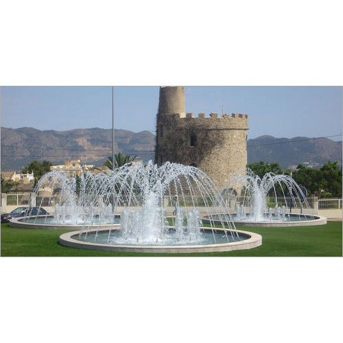 Circular Water Fountain