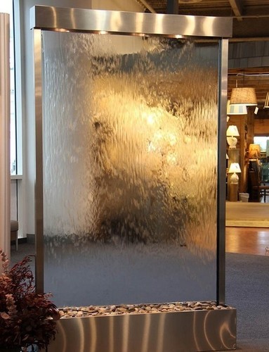 Water Curtain in Glass & wall