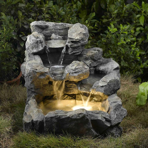 Fiber Waterfalls