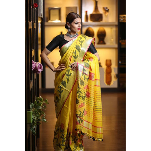 silk modern saree