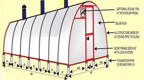 Solar Air Tunnel Dryer