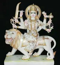Marble Sarawali Durga Mata Statue