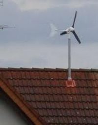 Rooftop Wind Electric Generator - Cable Length: Not Visible