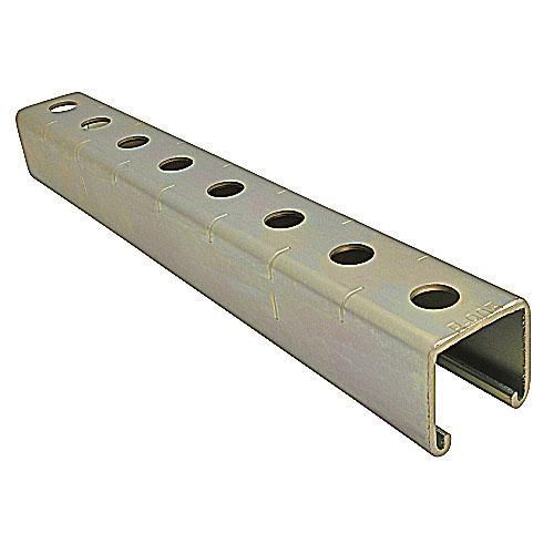 Stainless Steel Channel - U-Channel 1mm-5mm Zinc-Plated, Durable, Corrosion Resistant, Pre-Drilled Holes