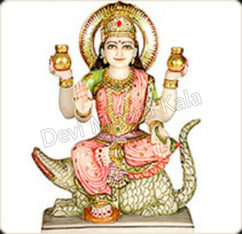 Ganga Mata Marble Moorti Statue