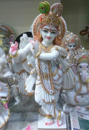 Special Radha Krishan Marble Moorti