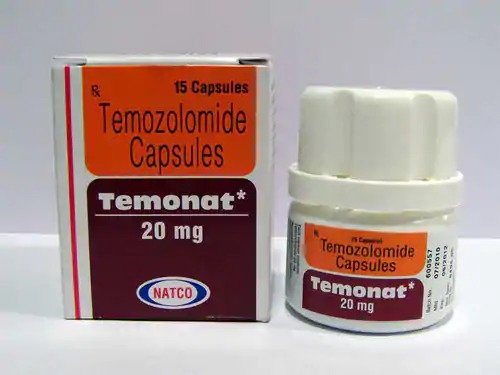 Temonat - 20mg Temozolomide Capsules | Anti-Cancer Treatment Recommended for Patients 5-Piece Quantity Take on Empty Stomach