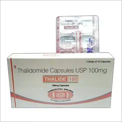 Thalide 100mg Capsule - Thalidomide Medicine 10 Capsules | Anti-Cancer Treatment Dosage As Per Physician