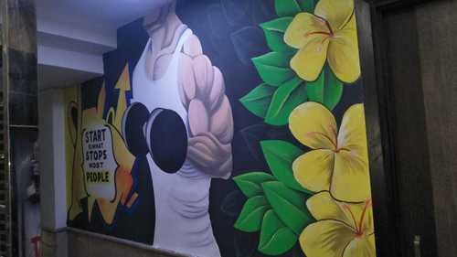 Acrylic Wall Painting