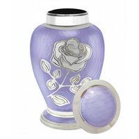 Beautiful Cashmere Purple Rose Urn