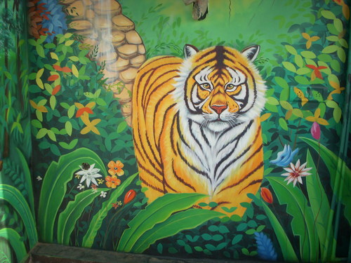 Jungle Wall Painting