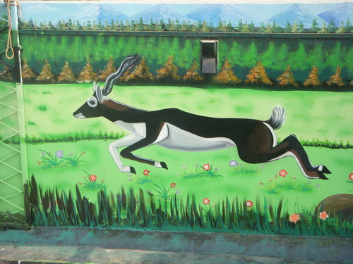 Jungle Wall Painting