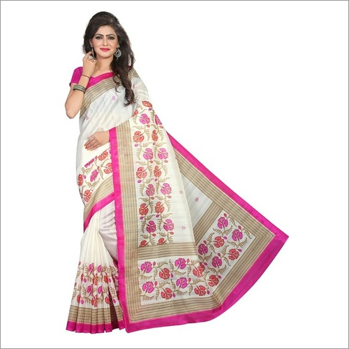Desinger Bhagalpuri Fancy Sarees
