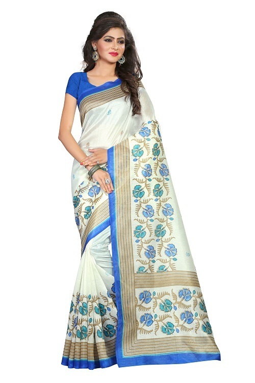 Desinger Bhagalpuri Fancy Sarees