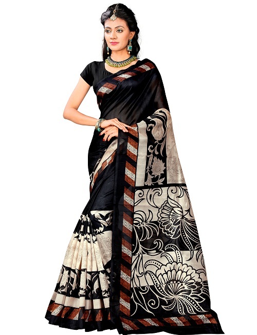 Desinger Bhagalpuri Fancy Sarees
