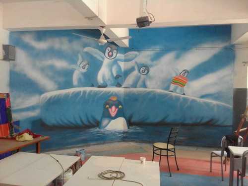 School Wall Painting