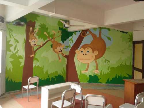 School Wall Painting