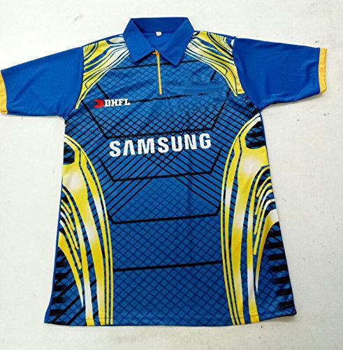 Mumbai Indians IPL 2018 Jersey for Men with All Logo