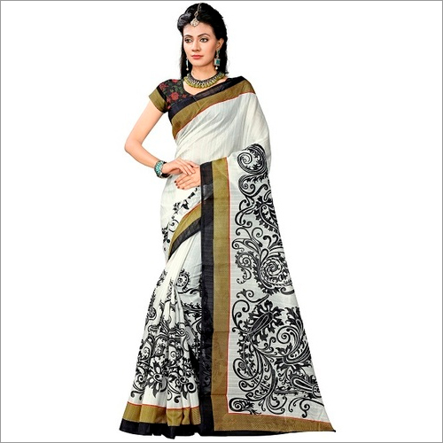Fancy Bhagalpuri Silk Sarees