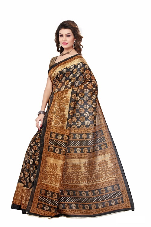 Fancy Bhagalpuri Silk Sarees
