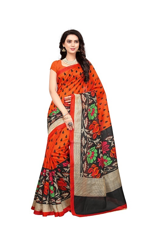 Fancy Bhagalpuri Silk Sarees